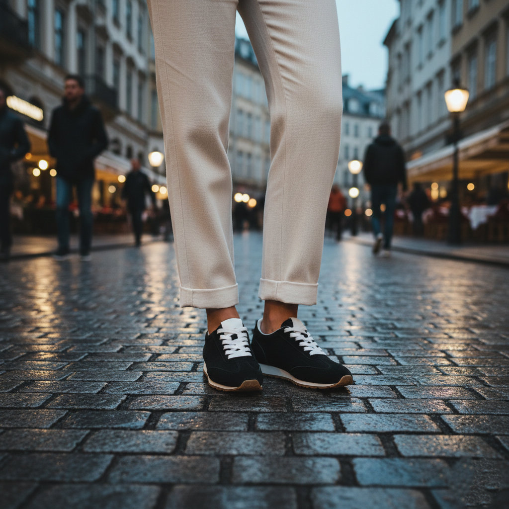 Black Retro Shoes