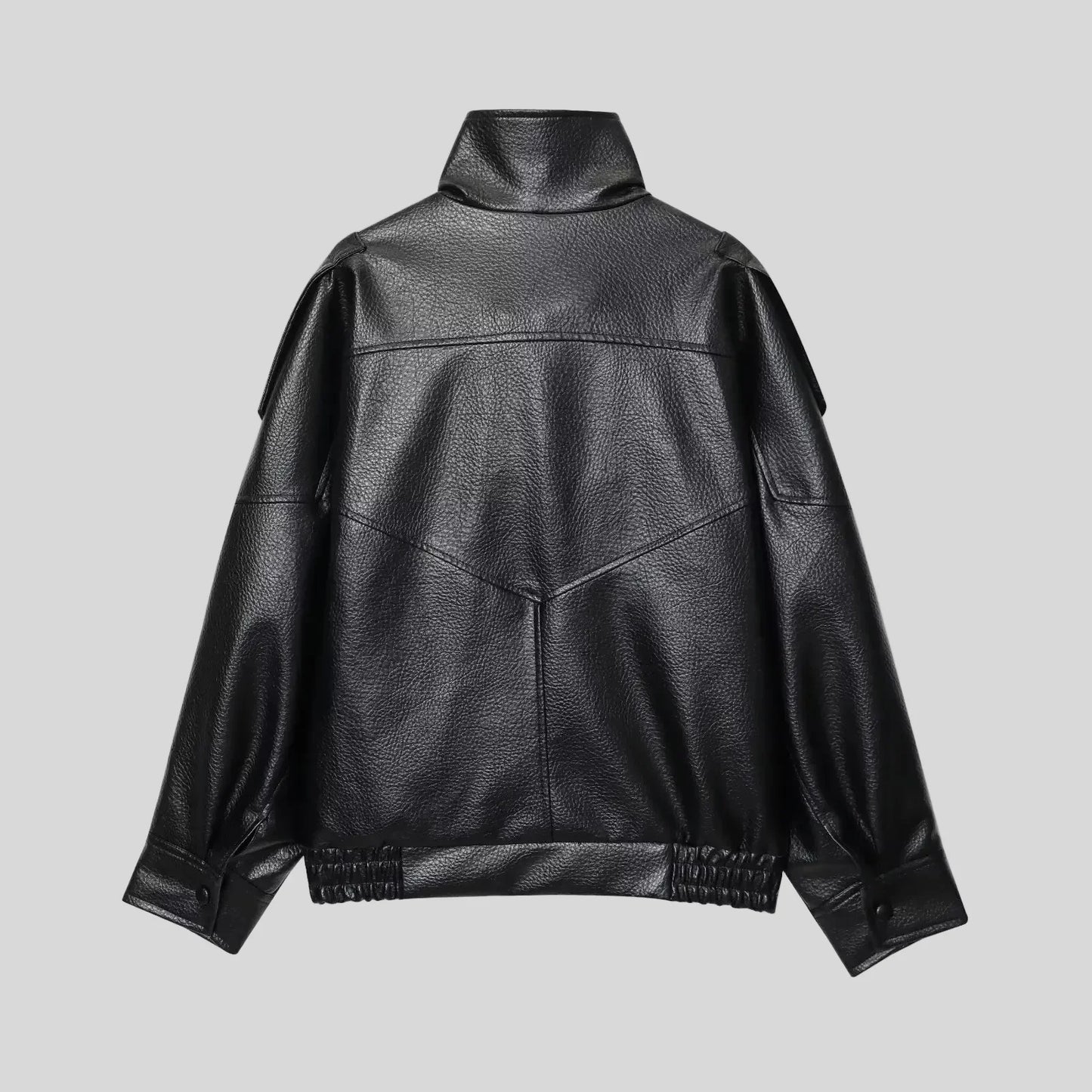 Faux Leather Jacket