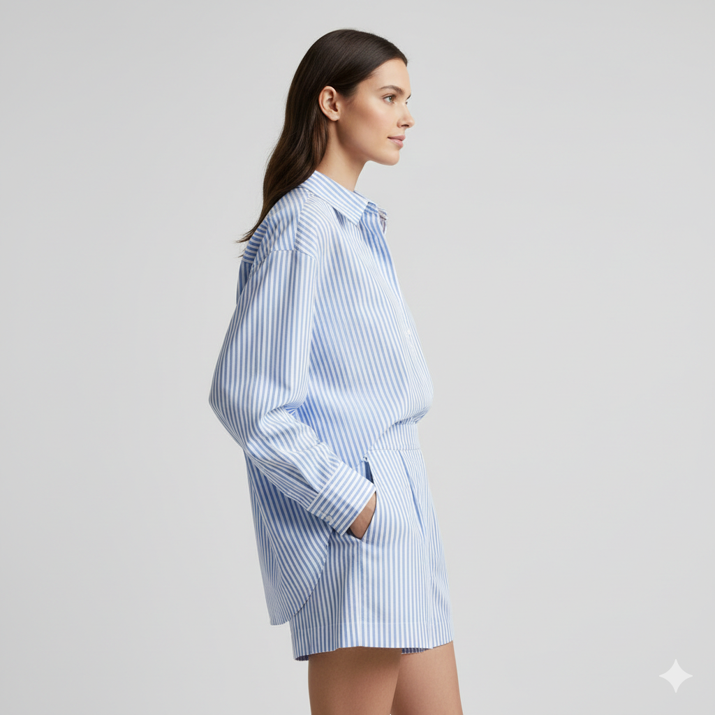 Stripe Two Piece Set