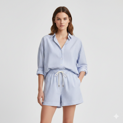 Stripe Two Piece Set