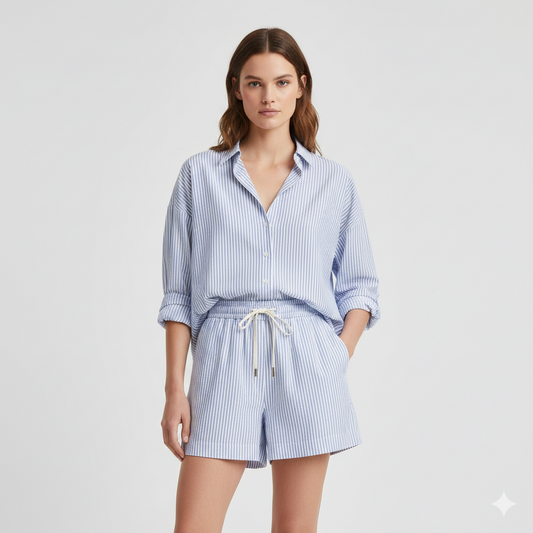 Stripe Two Piece Set