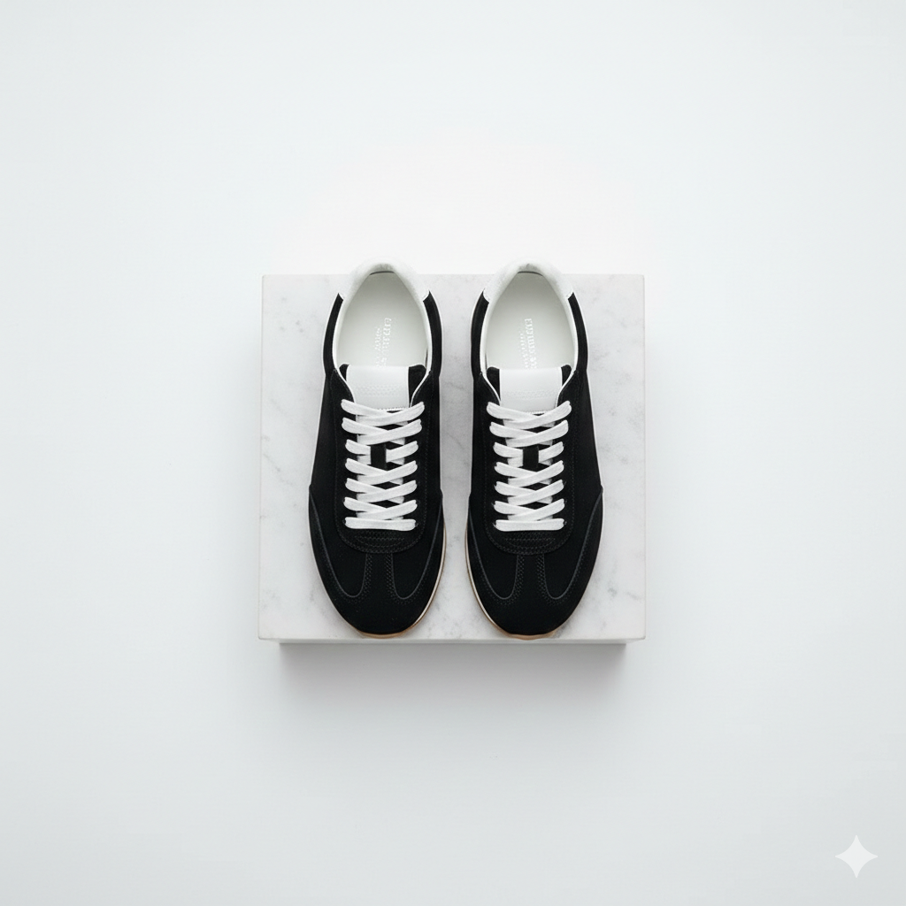 Black Retro Shoes