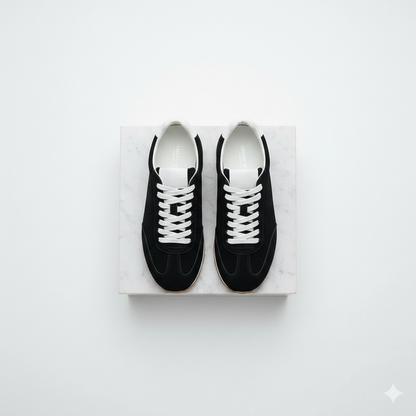 Black Retro Shoes