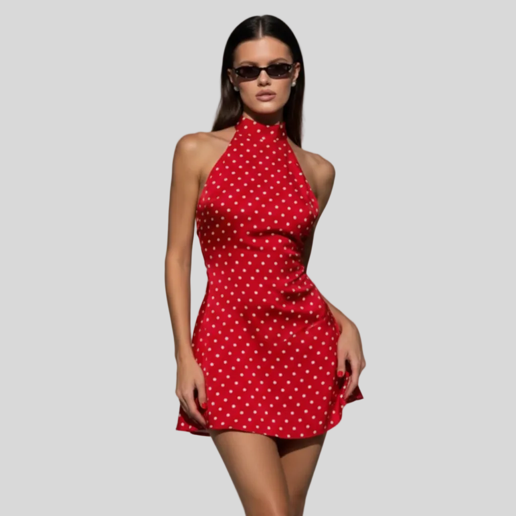 Dot Mini Dress