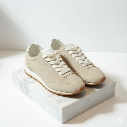 Beige Retro Shoes