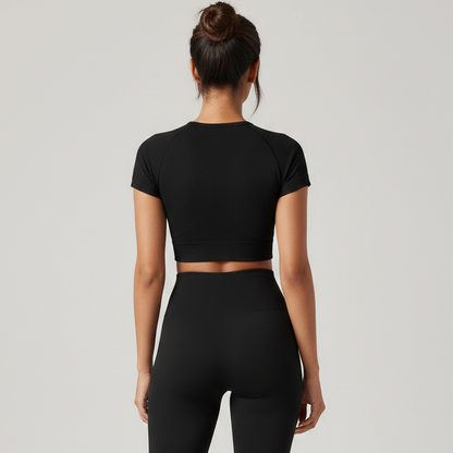 Black Yoga Top