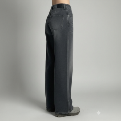 Vintage High Waist Jeans Trousers