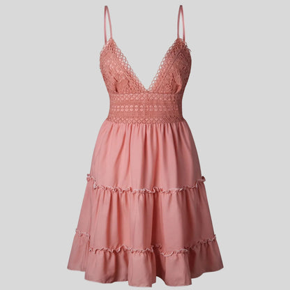 Lace Strap Elegant Dresses
