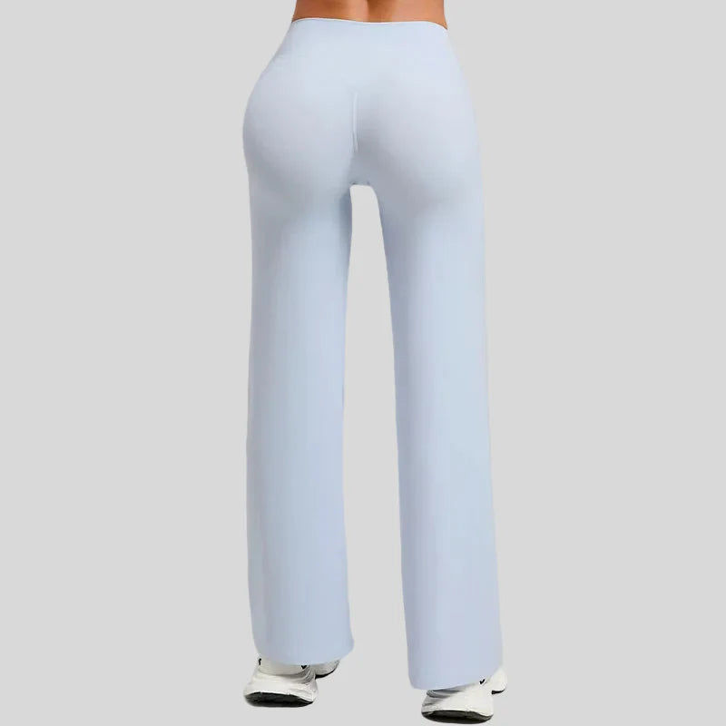 Straight-Leg Sports Trousers