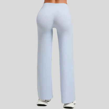 Straight-Leg Sports Trousers