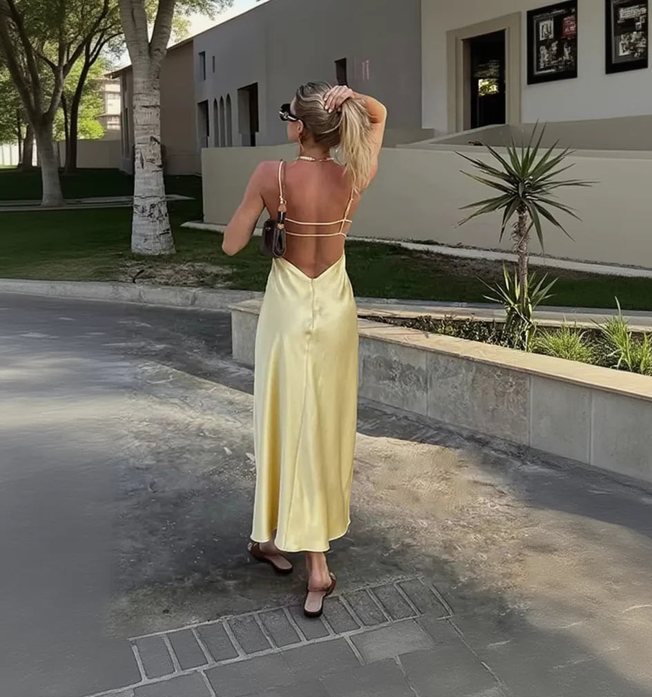 V Neck Dress