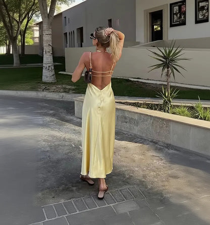 V Neck Dress