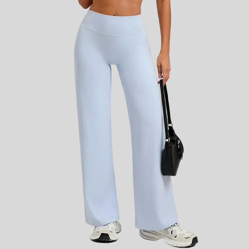 Straight-Leg Sports Trousers